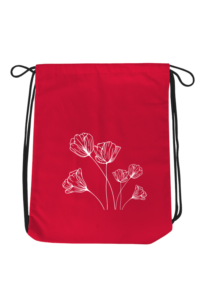 DRAW STRING BAG - FRONT IMAGE ONLY