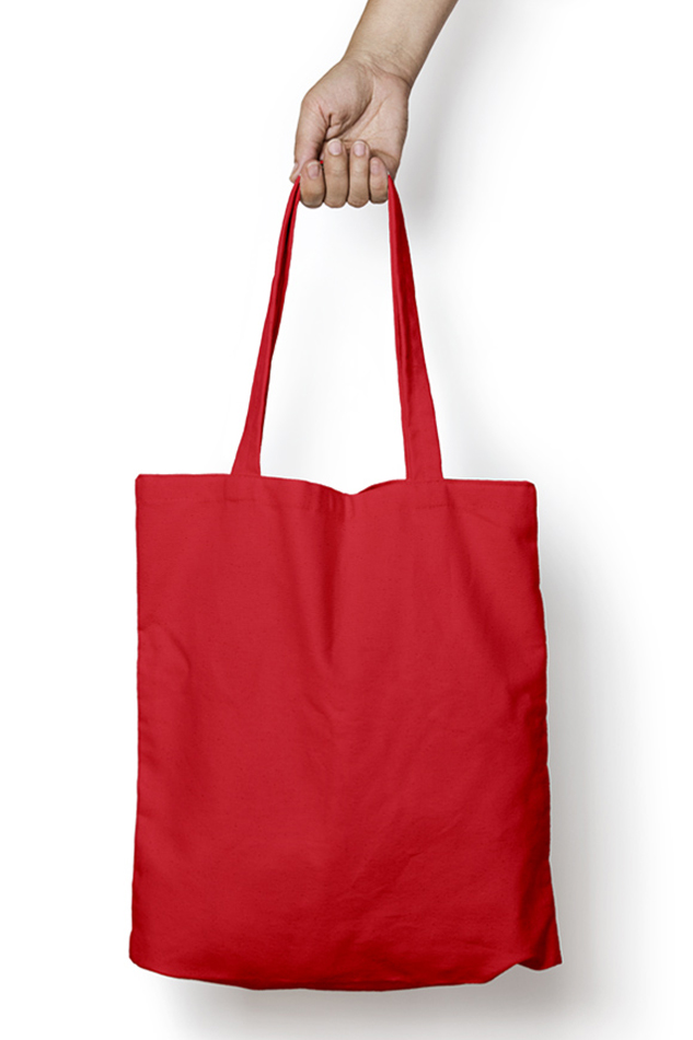 TOTE BAGS - ZIPPER - IMAGE FRONT SIDE ONLY