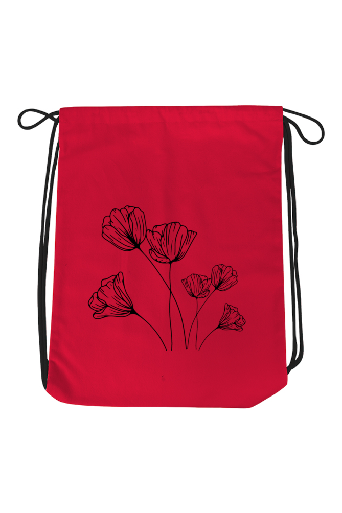 DRAW STRING BAG - FRONT IMAGE ONLY