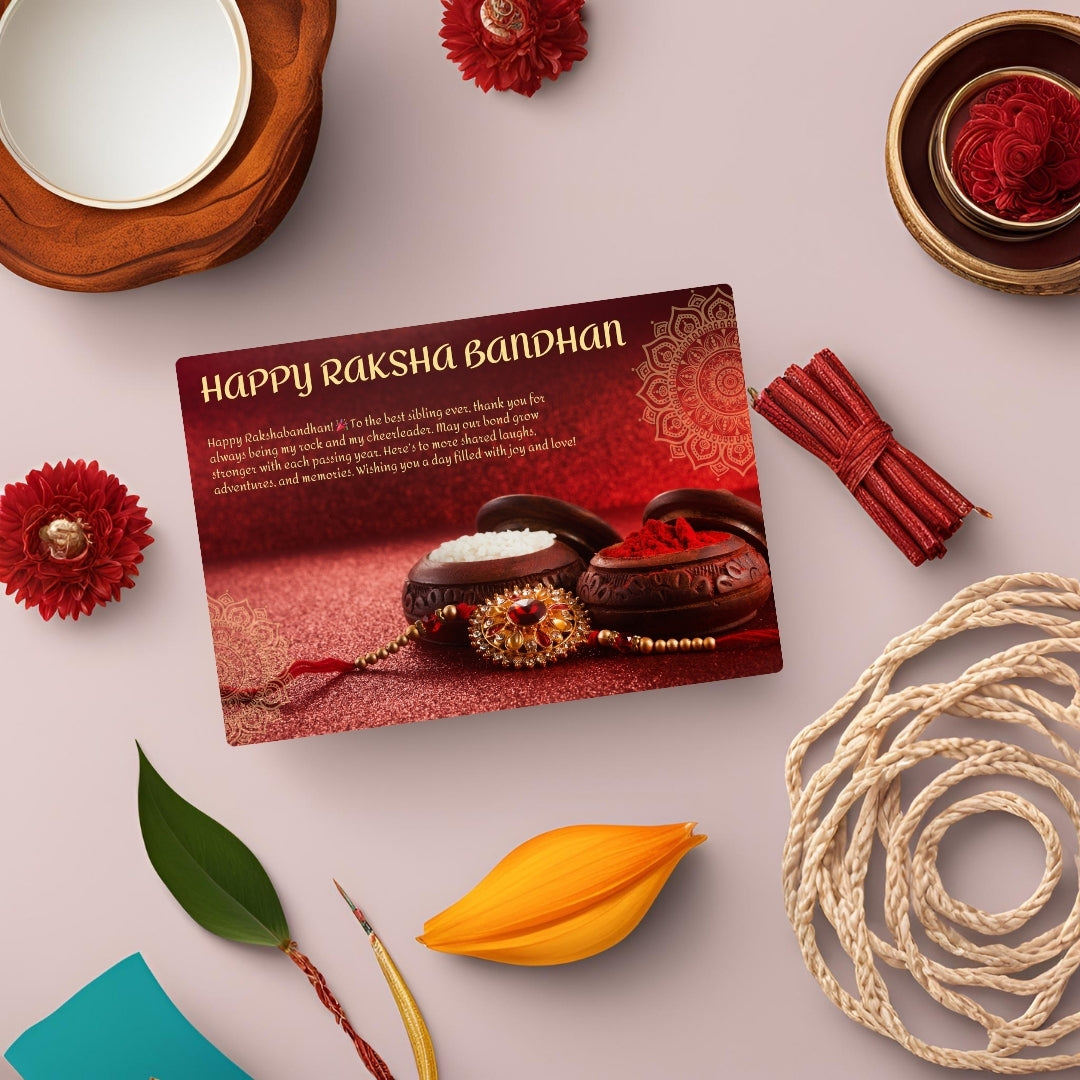 POST CARD - RAKSHABANDHAN