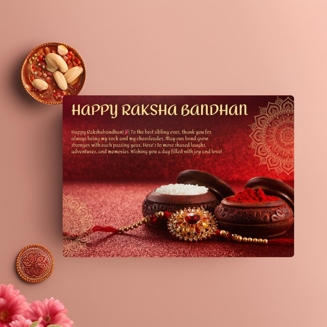 POST CARD - RAKSHABANDHAN