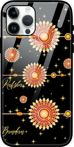 PHONE CASES - GLASS -RAKSHABANDHAN