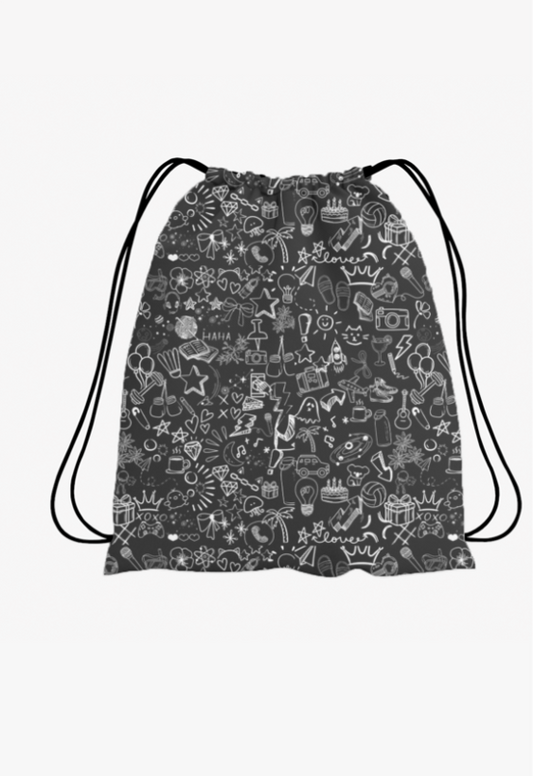 ALL OVER PRINT DRAW STRING BAG