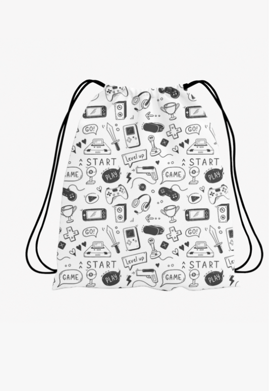 ALL OVER PRINT DRAW STRING BAG