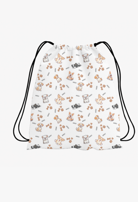 ALL OVER PRINT DRAW STRING BAG