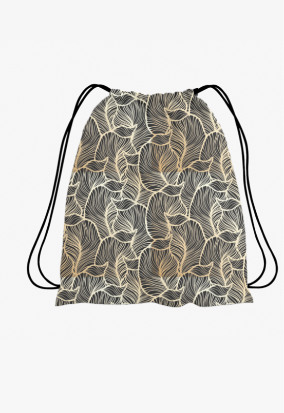 ALL OVER PRINT DRAW STRING BAG