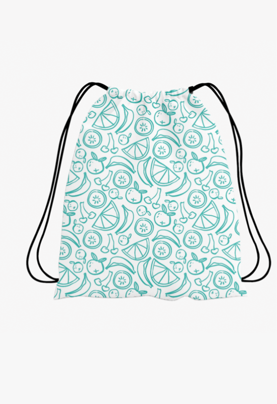 ALL OVER PRINT DRAW STRING BAG