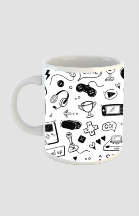 WHITE COFFEE MUG