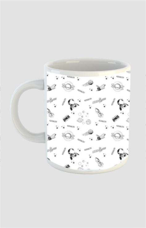 WHITE COFFEE MUG