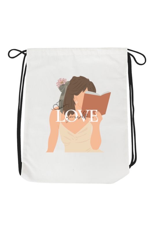 DRAW STRING BAG - FRONT IMAGE ONLY