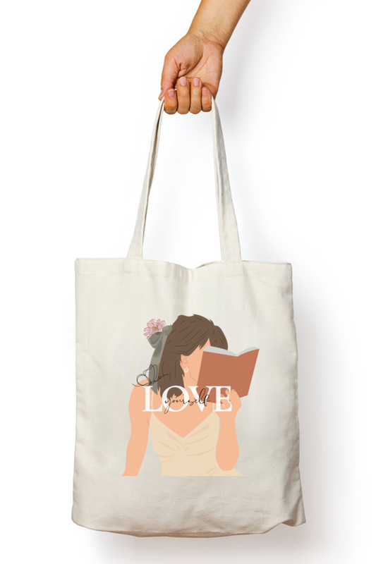 TOTE BAGS - ZIPPER - IMAGE FRONT SIDE ONLY