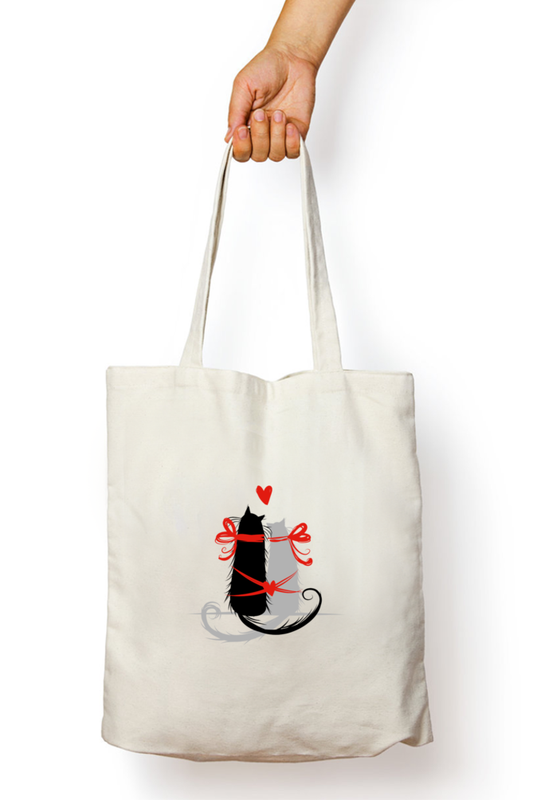 TOTE BAGS - ZIPPER - IMAGE FRONT SIDE ONLY