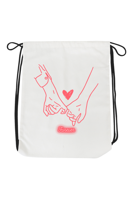 DRAW STRING BAG - FRONT IMAGE ONLY