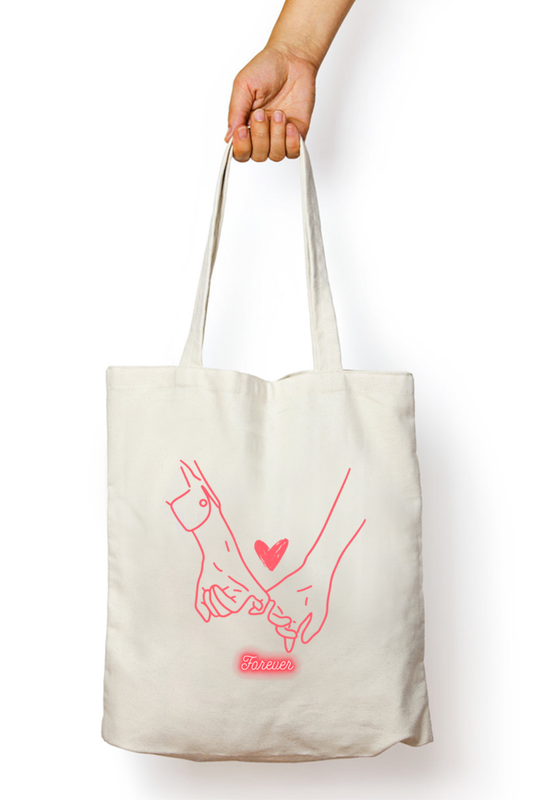 TOTE BAGS - ZIPPER - IMAGE FRONT SIDE ONLY