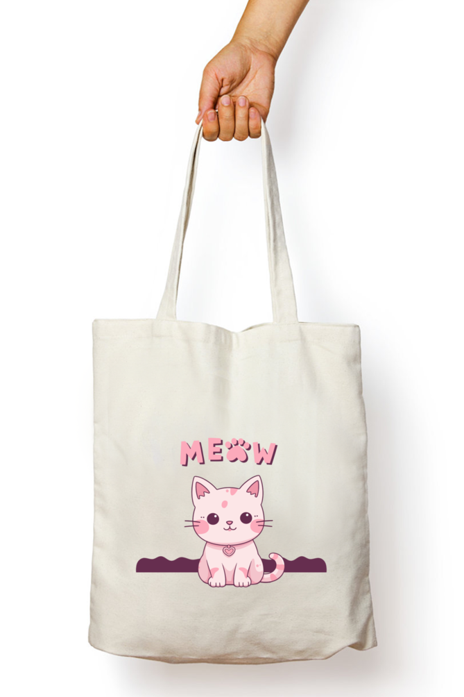 TOTE BAGS - ZIPPER - IMAGE FRONT SIDE ONLY