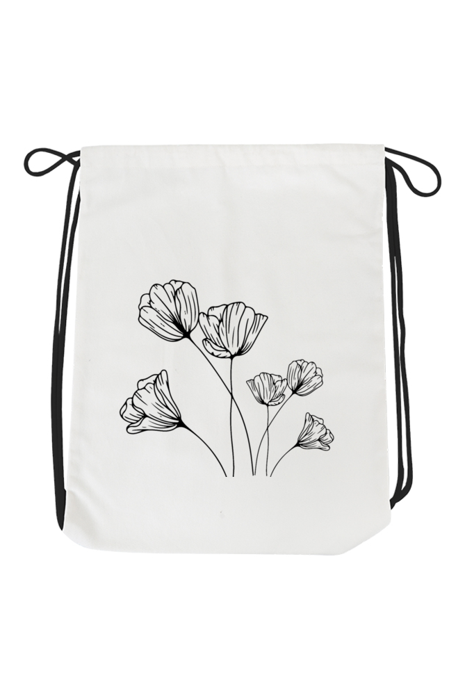 DRAW STRING BAG - FRONT IMAGE ONLY