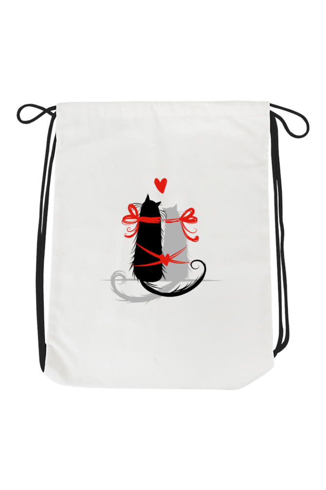 DRAW STRING BAG - FRONT IMAGE ONLY