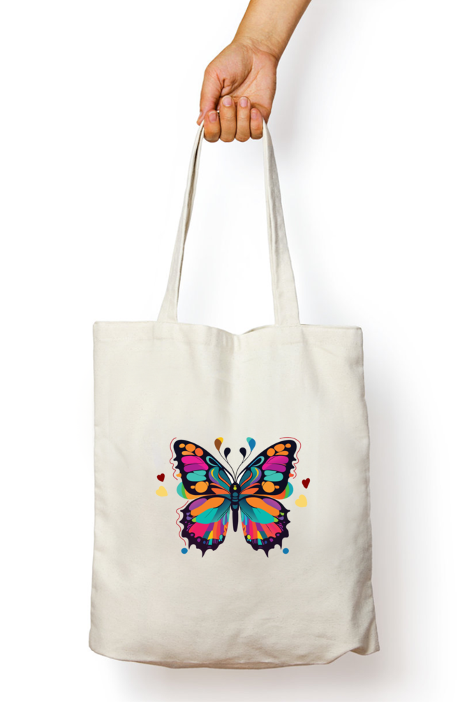 TOTE BAGS - ZIPPER - IMAGE FRONT SIDE ONLY