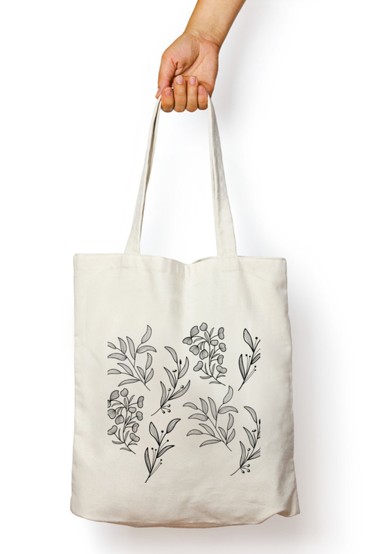 TOTE BAGS - ZIPPER - IMAGE FRONT SIDE ONLY