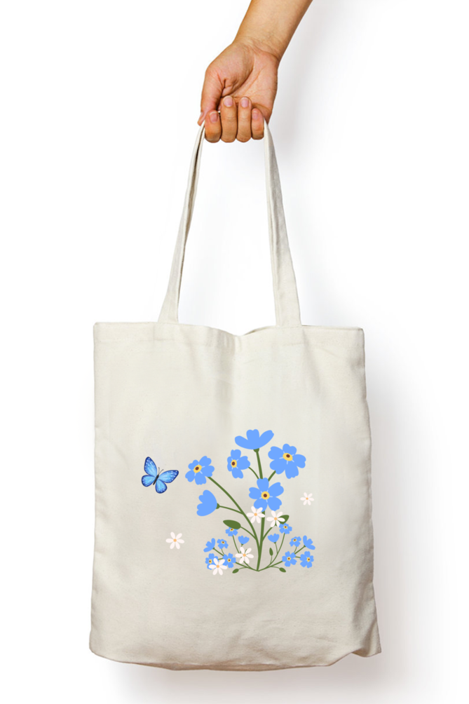 TOTE BAGS - ZIPPER - IMAGE FRONT SIDE ONLY