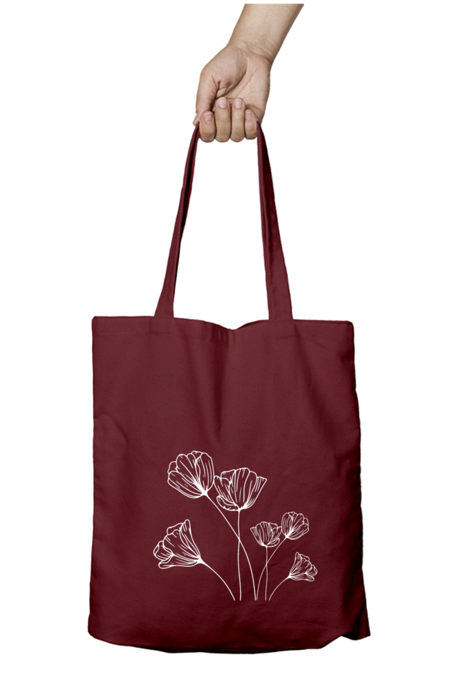 TOTE BAGS - ZIPPER - IMAGE FRONT SIDE ONLY