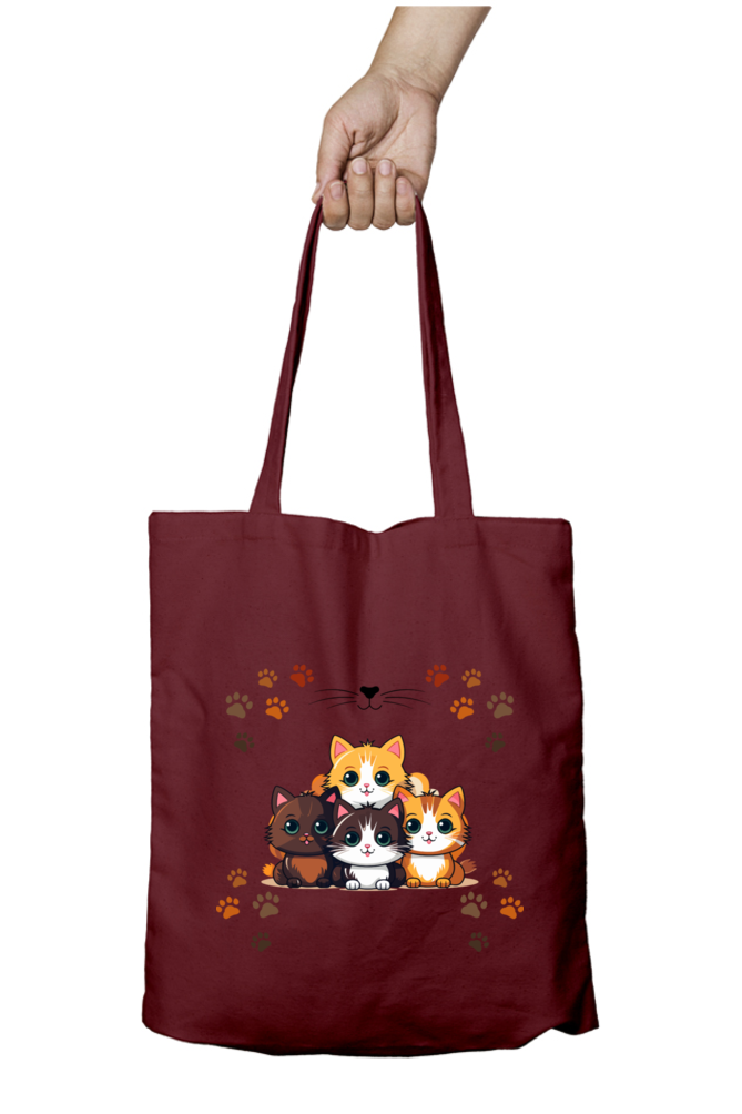 TOTE BAGS - ZIPPER - IMAGE FRONT SIDE ONLY