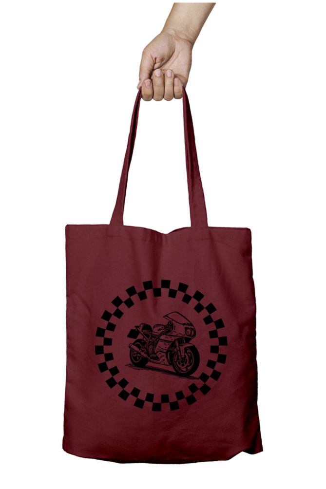 TOTE BAGS - ZIPPER - IMAGE FRONT SIDE ONLY