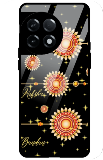 PHONE CASES - GLASS -RAKSHABANDHAN