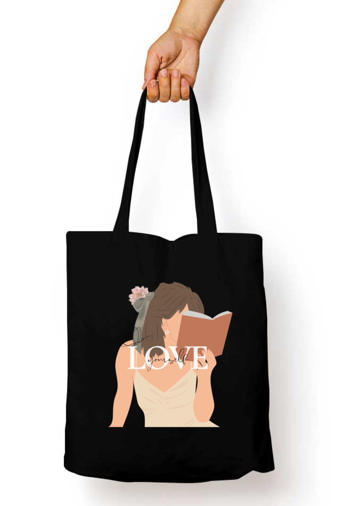 TOTE BAGS - ZIPPER - IMAGE FRONT SIDE ONLY