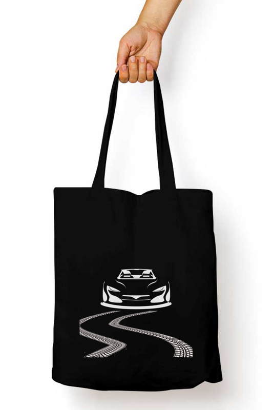 TOTE BAGS - ZIPPER - IMAGE FRONT SIDE ONLY