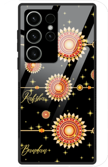 PHONE CASES - GLASS -RAKSHABANDHAN