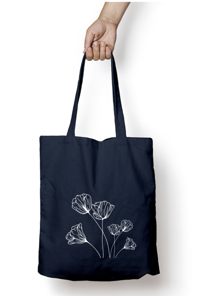 TOTE BAGS - ZIPPER - IMAGE FRONT SIDE ONLY