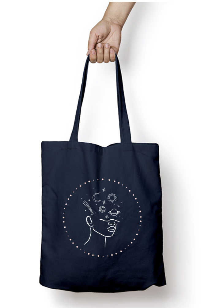 TOTE BAGS - ZIPPER - IMAGE FRONT SIDE ONLY