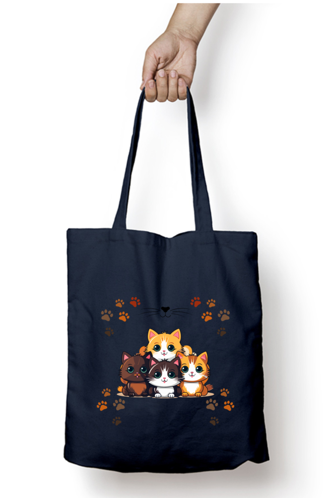 TOTE BAGS - ZIPPER - IMAGE FRONT SIDE ONLY