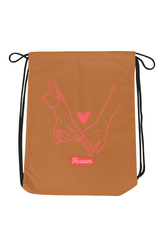 DRAW STRING BAG - FRONT IMAGE ONLY