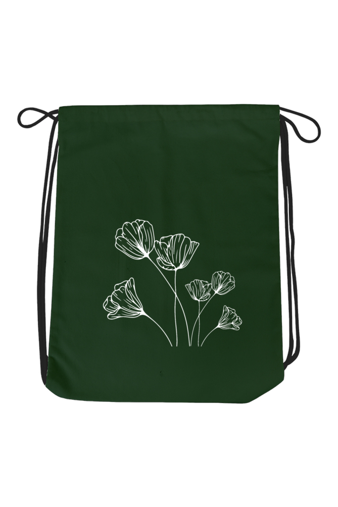 DRAW STRING BAG - FRONT IMAGE ONLY