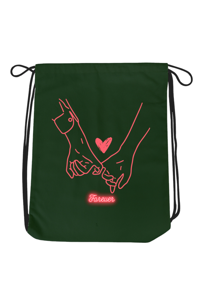 DRAW STRING BAG - FRONT IMAGE ONLY