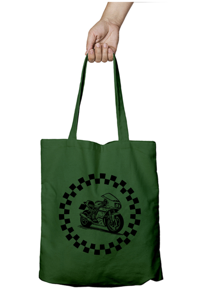 TOTE BAGS - ZIPPER - IMAGE FRONT SIDE ONLY