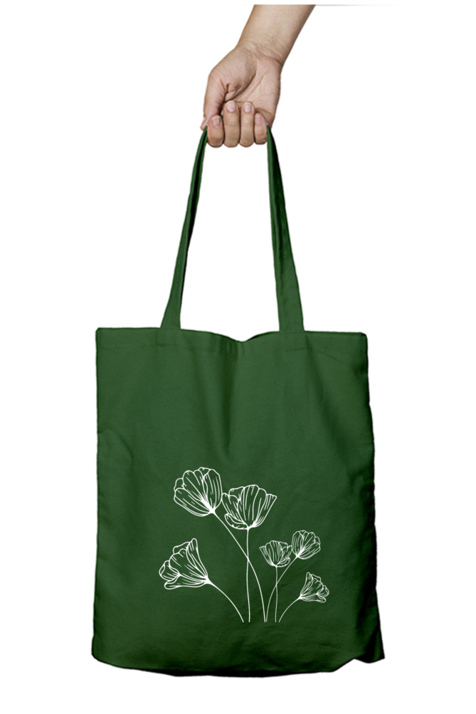 TOTE BAGS - ZIPPER - IMAGE FRONT SIDE ONLY