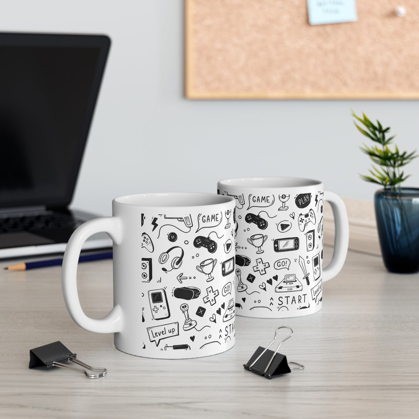 WHITE COFFEE MUG