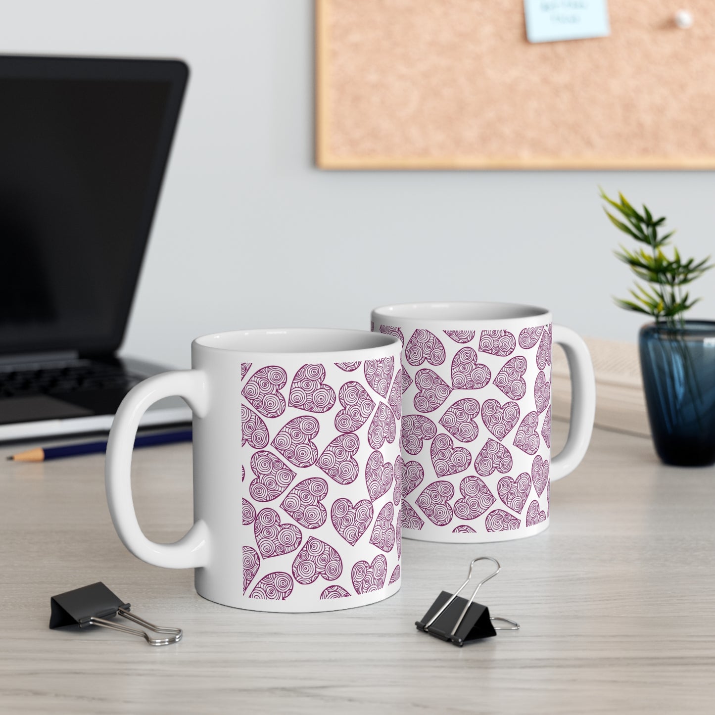 WHITE COFFEE MUG