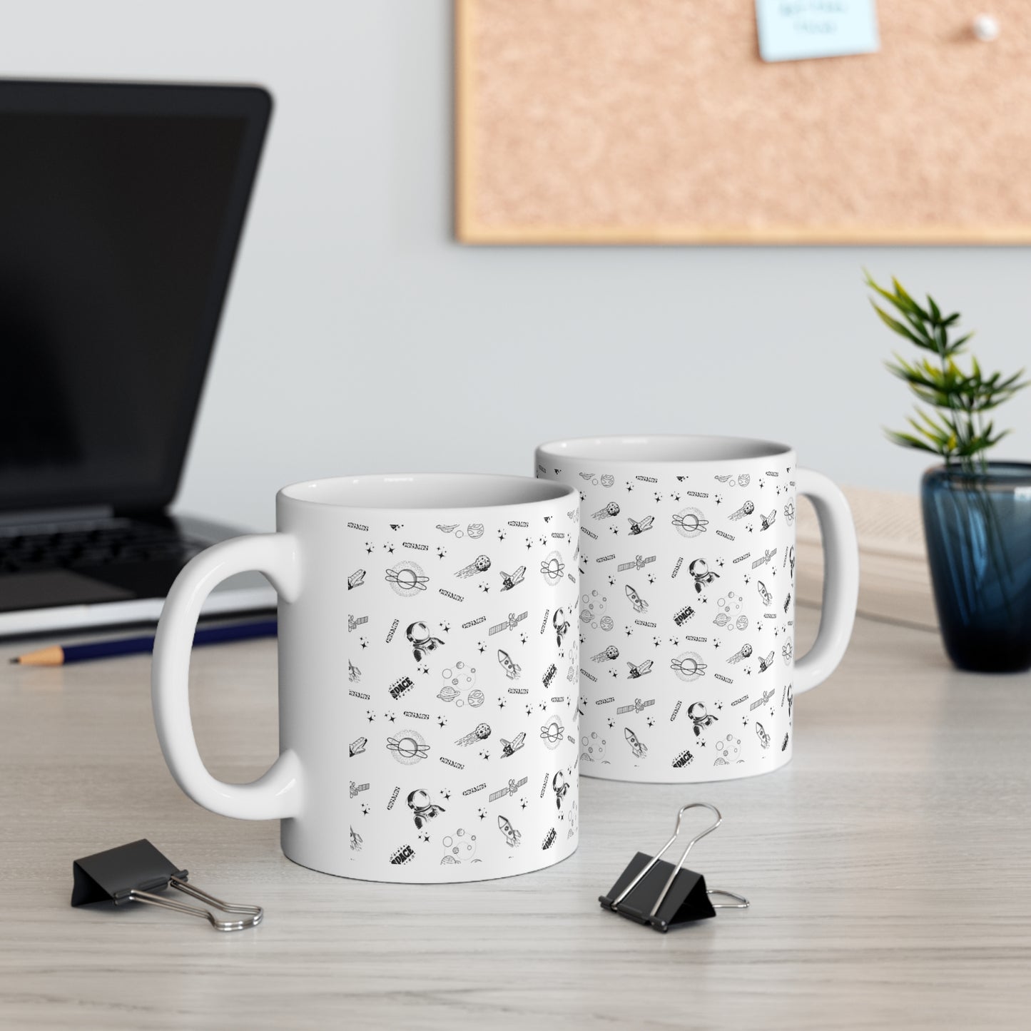 WHITE COFFEE MUG