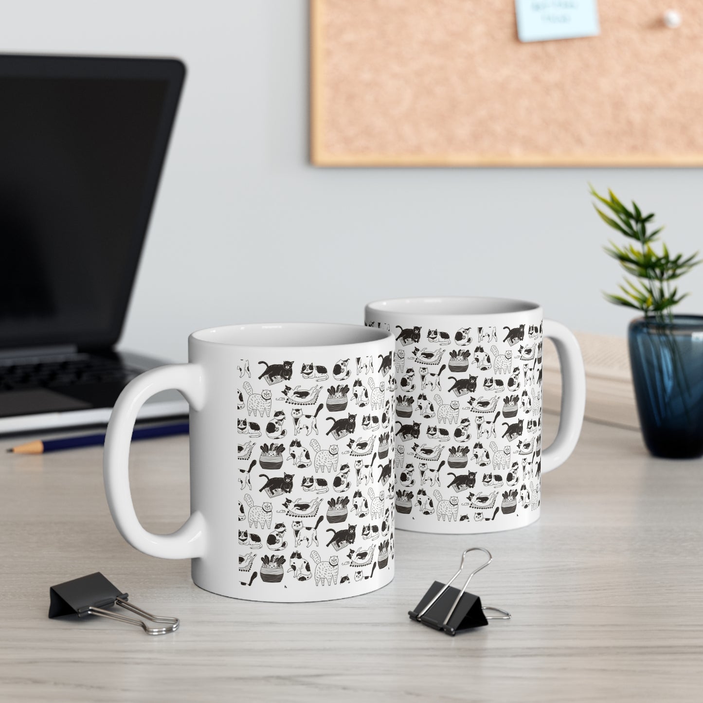 WHITE COFFEE MUG