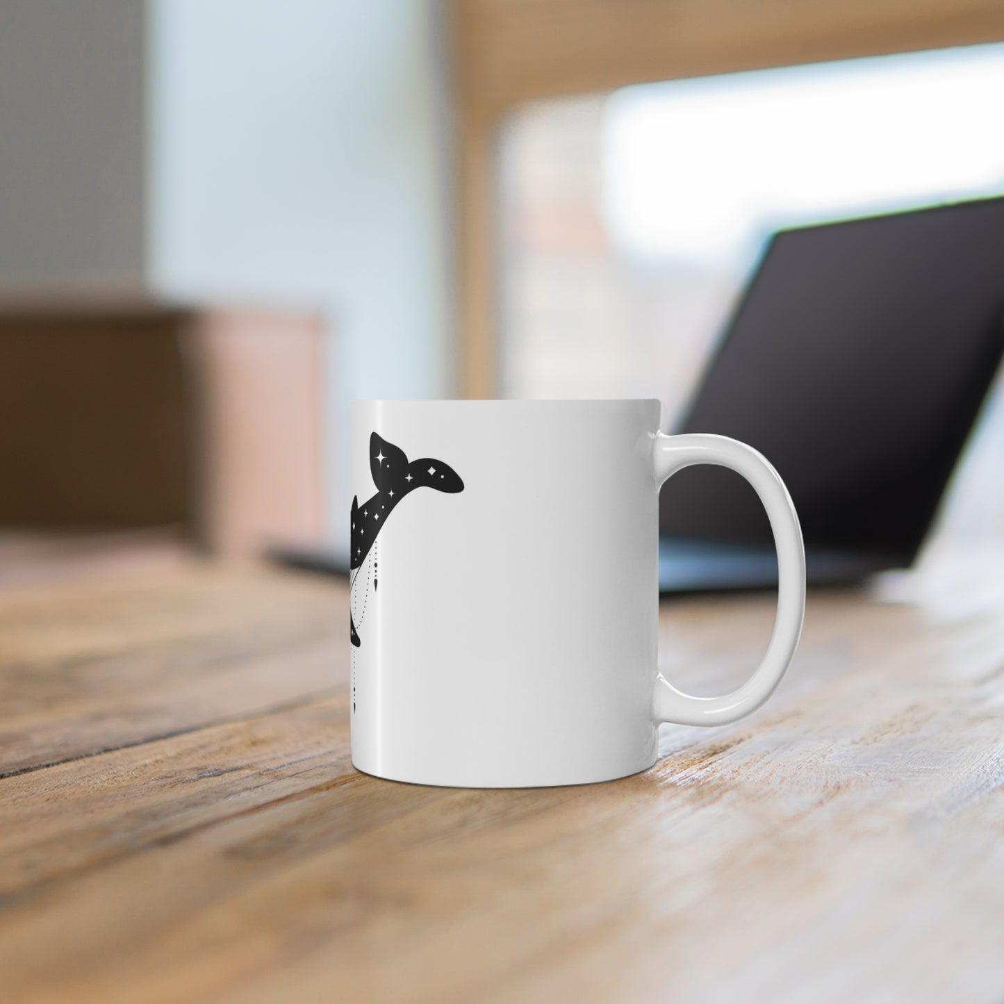 WHITE COFFEE MUG