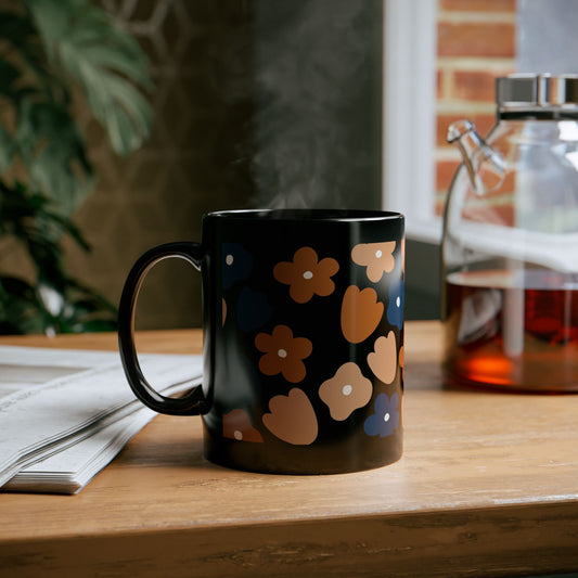 BLACK COFFEE MUG