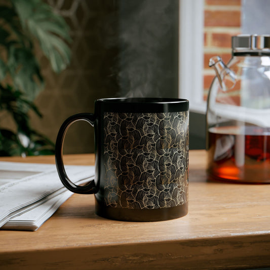 BLACK COFFEE MUG