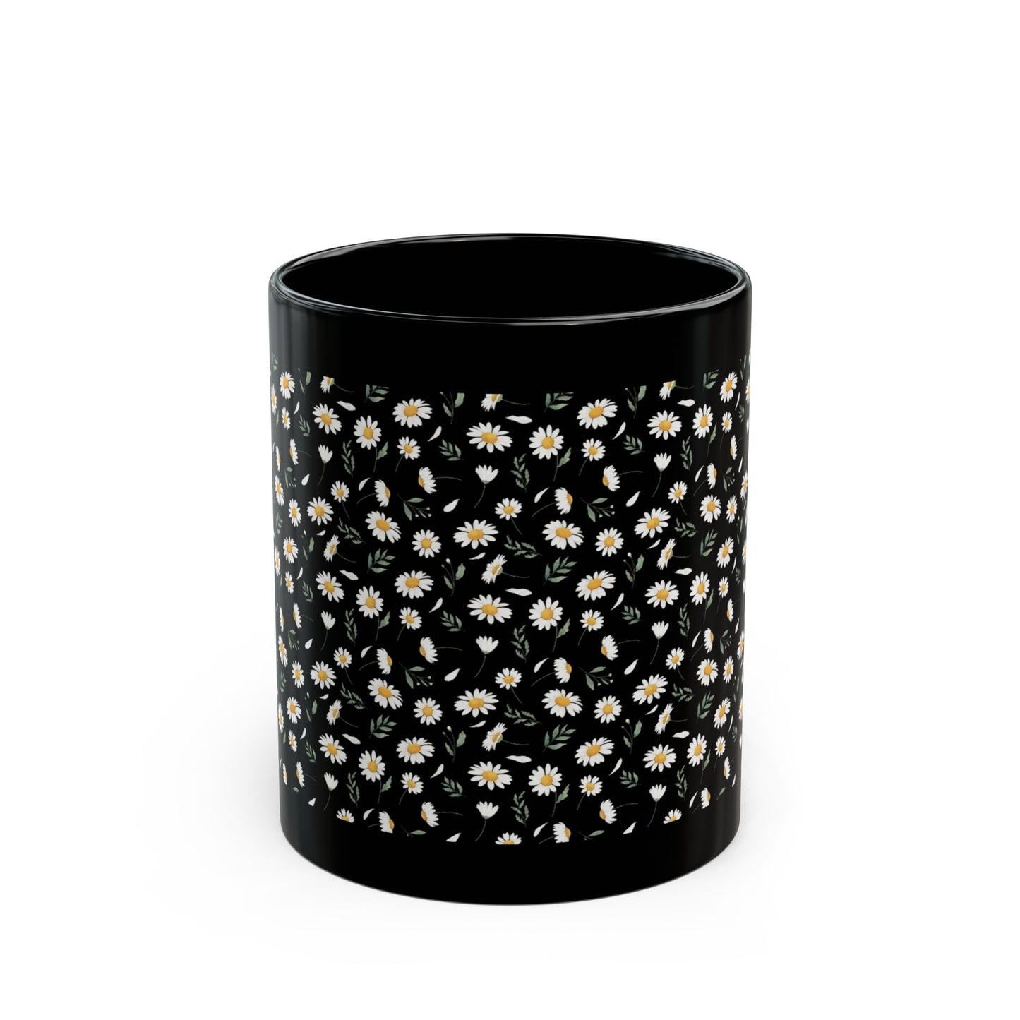 BLACK COFFEE MUG