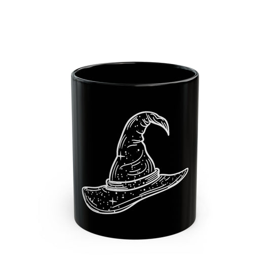 BLACK COFFEE MUG