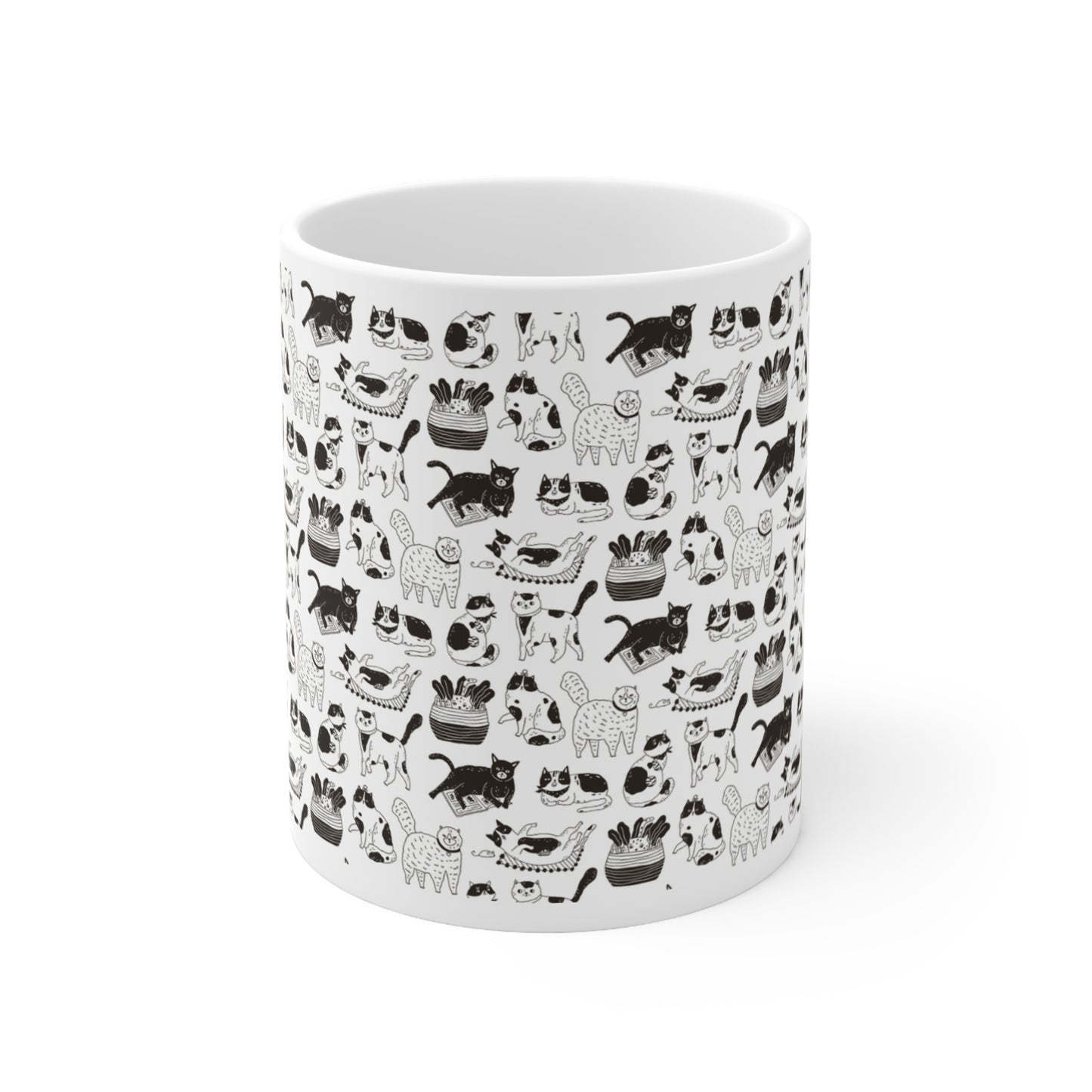 WHITE COFFEE MUG