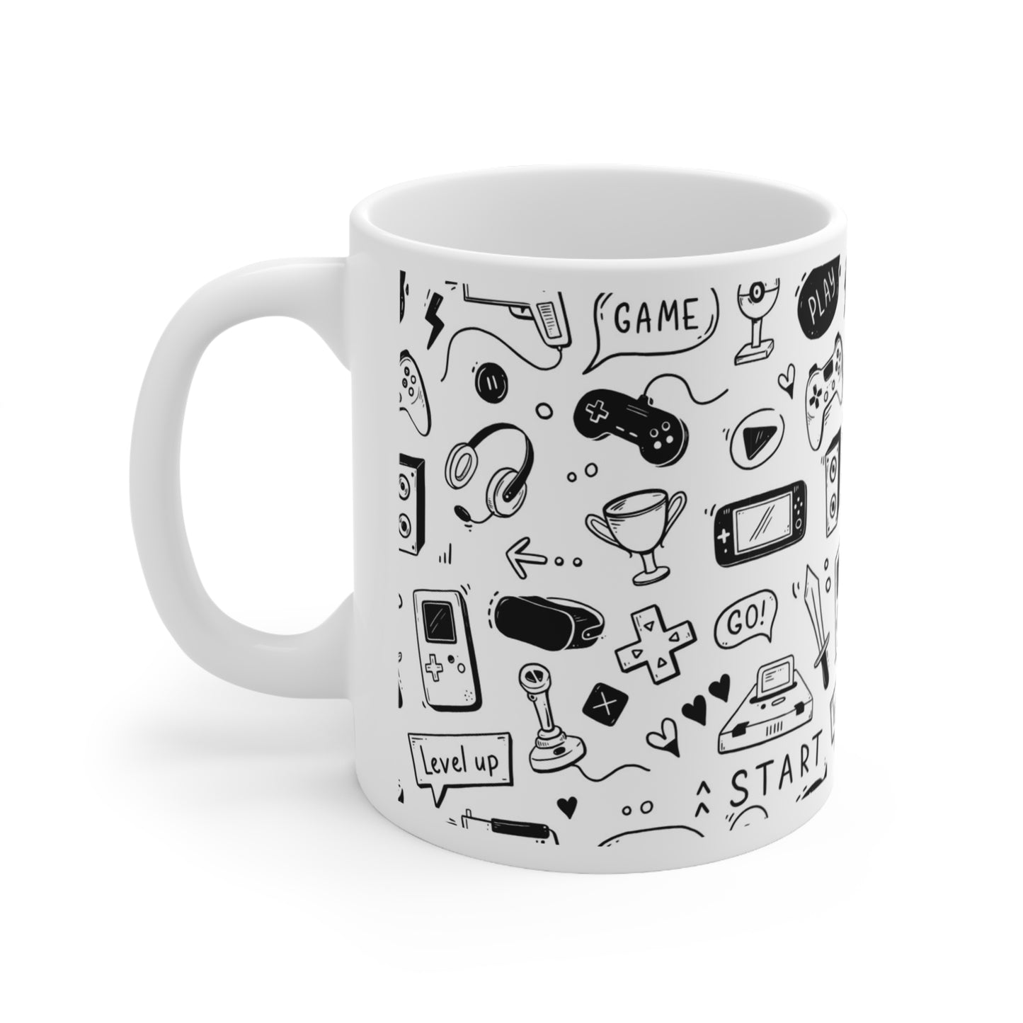 WHITE COFFEE MUG